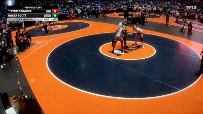 125 lbs Cons. Round 1 - Rylie Donahue, Somonauk vs Nakya Scott, Chicago (Lindblom)