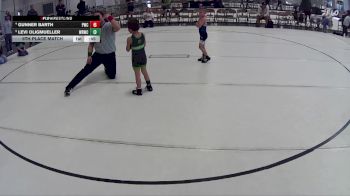 20 lbs 5th Place Match - Levi Oligmueller, Wisner Rec Wrestling Club vs Gunner Barth, Palmyra Wrestling Club