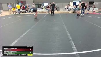 110 lbs Round 3 (10 Team) - Tyson Williams, Machine Shed vs Indy Galbraith, Hanover Hawkeye
