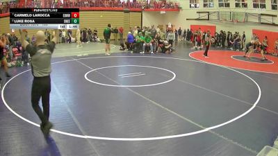 190 lbs Quarterfinal - Carmelo Larocca, Edmonds-Woodway vs Luke Rosa, Sweet Home