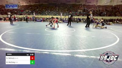 106 lbs Round Of 32 - Samuel Schutz, Black Fox Academy vs Beaux McCaig, Elgin Wrestling