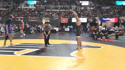 AA - 165 lbs Semifinal - Jacob Hahner, Belgrade vs Ty Laslovich, Gallatin (Bozeman)