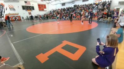 86-93 lbs Semifinal - Hayden Robinson, Thermopolis Middle School vs Lexi Porter, Lander Middle School