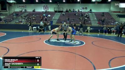 215 lbs Round 1 - Dean Boxley, Alexandria HS vs Daley Daugherty, Auburn