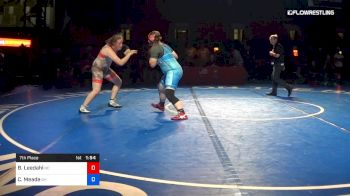 180 lbs 7th Place - Brooke Leedahl, North Dakota vs Cheyenne Meade, Ohio