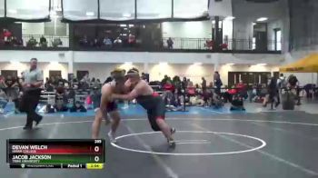 285 lbs Cons. Round 1 - Jacob Jackson, Trine University vs Devan Welch, Hiram College