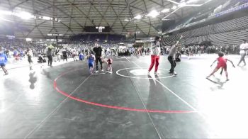 70 lbs Cons. Round 2 - Isabel Sanchez, Damaged Ear Wrestling Club vs John Sullivan, Kitsap Ironman Wrestling Club