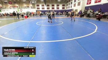 157 lbs Champ. Round 2 - Donald Griffin, Central Methodist vs Ellis Otting, Cumberland (Tenn.)