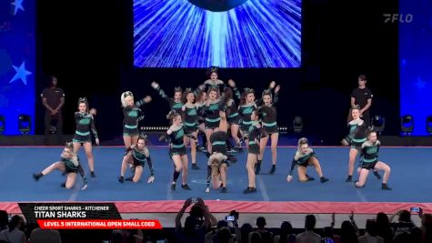 Cheer Sport Sharks - Kitchener - Titan Sharks [2025 L5 International Open Small Coed Semis] 2025 The Cheerleading Worlds