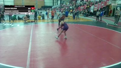 125 lbs Cons. Round 2 - Isaiah Deleon, Missouri Valley vs RaQuan Carson, Missouri Valley