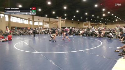 126 lbs Champ. Round 1 - Liam McKinney, Alpha Elite vs Joshua Waring, Pace HS