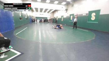 150 lbs Cons. Round 3 - Jeremiah Chavez, Green Valley vs Noah Soria, Olympian