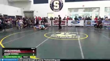 106 lbs Champ. Round 1 - Jacob Dominguez, San Marcos (Santa Barbara) vs Ronnie Ramirez, Walnut