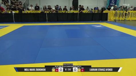 Lauriane Stavacz Afonso vs Molli Marie Zborowski 2026 Pan IBJJF Jiu-Jitsu No-Gi Championship