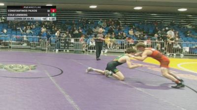 113 lbs Consi Of 64 #2 - Constantinos Paxos, OH vs Cole Lemberg, IL