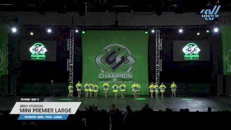 Brio Studios - Mini Premier Large [2023 Mini - Pom - Large Day 3] 2023 ASC Schaumburg Showdown & CSG Schaumburg Dance Grand Nationals