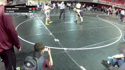 160 lbs Semifinal - Eddie Shevlin, CWO vs Ty Wood, Wrestling With Character