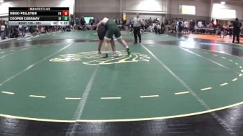285 lbs Champ. Round 1 - Cooper Caraway, UW Parkside vs Diego Pelletier, Thomas More