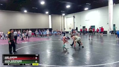 138 lbs Champ Round 1 (16 Team) - Gavin Shropshire, Foxfire Wrestling Club vs Jase Jaspers, Iowa Black