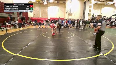 285 lbs Semifinal - Nicholas Ebrahimi, Berlin vs Jagger Rees, Foran