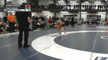 118 lbs Consolation - Vincenzo Mannello, Briarcliff-byram Hills vs Kymah Gummow, Indian River