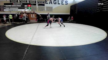 165 lbs Round Of 32 - Kacper Sokolowski, Brien McMahon vs Paul Cavanaugh, Southington