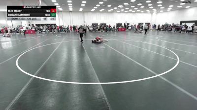 126 lbs Semis - Logan Gamroth, Wisconsin vs Jett Hemp, Weigh In Club