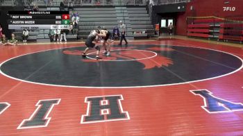 132 lbs Cons. Semi - Roy Brown, Burlington vs Austin Mizer, North Scott