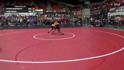 113 lbs Semifinal - Ryder Dempewolf, Colby Hs vs Luke Seiler, Andale