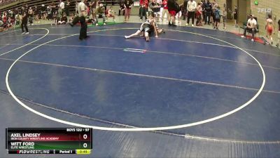 97 lbs Cons. Round 3 - Axel Lindsey, Iron County Wrestling Academy vs Witt Ford, Elite Wrestling