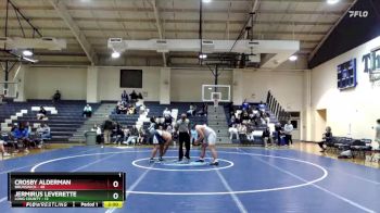 285 lbs Finals (2 Team) - Jermirus Leverette, Long County vs Crosby Alderman, Brunswick