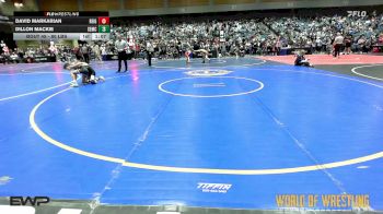 80 lbs Round Of 16 - David Markarian, Reign Wrestling Club vs Dillon Mackie, Salem Elite Mat Club