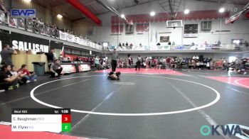 55 lbs Rr Rnd 1 - Connor Baughman, Pocola Youth Wrestling vs Miko Flynn, Sallisaw Takedown Club