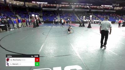 132 lbs Round Of 32 - Austin McClosky, Reading vs Leo Benoit, Lincoln-Sudbury (HS)