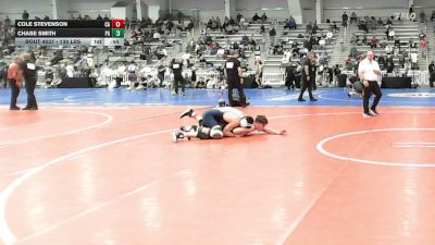 138 lbs Consi Of 64 #2 - Cole Stevenson, CA vs Chase Smith, PA