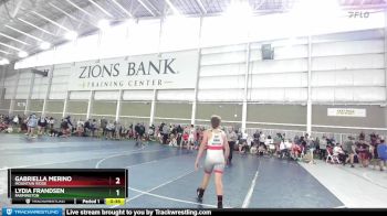 120 lbs Quarterfinals (8 Team) - Tatum Koyle, Champions Gold vs Uriah Anderson, Delta