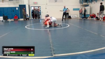 152 lbs Cons. Round 3 - Dennis Ward, Pocatello vs Riley Hyde, Idaho Falls