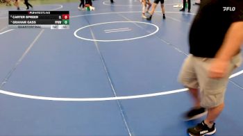 215 lbs Quarterfinal - Graham Gass, Pikes Peak Warriors Wrestling vs Carter Spreer, Silver Lake
