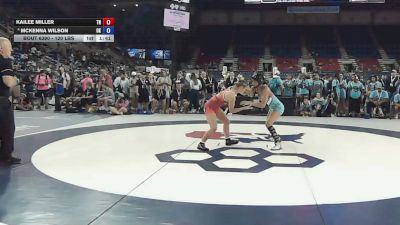 120 lbs Champ. Rd Of 16 - Kailee Miller, Tennessee vs McKenna Wilson, Oklahoma