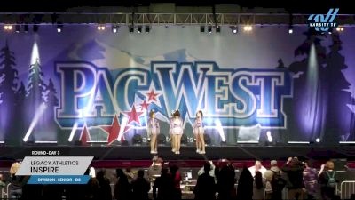Legacy Athletics - Inspire [2023 L1 Senior - D2 DAY 3] 2023 PacWest Grand Nationals
