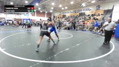 190 lbs Cons. Round 5 - Julio Leija, Trabuco Hills vs Jared De Leon, Alta Loma