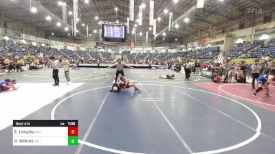 145 lbs Semifinal - Elizabeth Langley, Milliken Middle School vs Bailee Wilkins, Salida Middle School