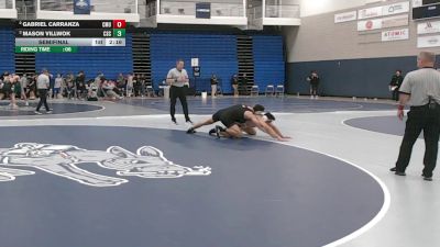 197 lbs Semifinal - Mason Villwok, Chadron State vs Gabriel Carranza, Colorado Mesa