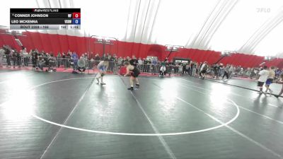 165 lbs Cons. Round 4 - Conner Johnson, Wrestling Factory vs Leo McKenna, Victory School Of Wrestling