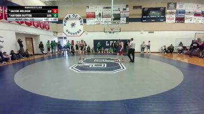 132 lbs Cons. Round 1 - Jacob Nelson, H.E.M. vs Hayden Suttee, Saratoga