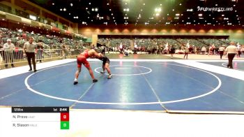 125 lbs Consi Of 16 #2 - Nico Provo, UNATT-Unattached vs Riley Siason, Menlo