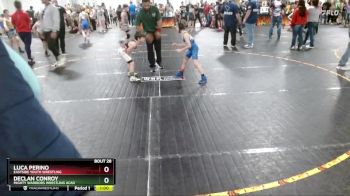 65 lbs Cons. Round 1 - Declan Conroy, Mighty Warriors Wrestling Acad vs Luca Perino, Eastside Youth Wrestling