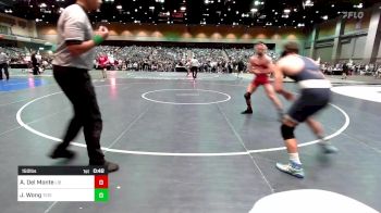 150 lbs Consi Of 16 #1 - Attilio Del Monte, Liberty vs Joshua Wong, Thomas Edison