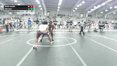 182 lbs Round Of 16 - Jesse Adams, WV vs Ben Hall, KY