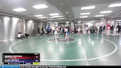 108 lbs Round 1 - Hendrix Edstrom, Upper Valley Aces vs Blake Nichols, Bonners Ferry Wrestling Club